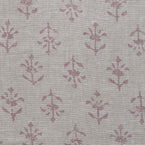 Small Sample of Violet Moonflower Linen
