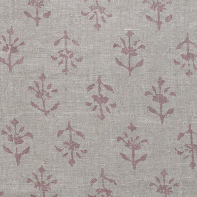 Large Returnable Sample of Violet Moonflower Linen