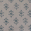 Small Non Returnable Sample of Marine Blue Moonflower Linen