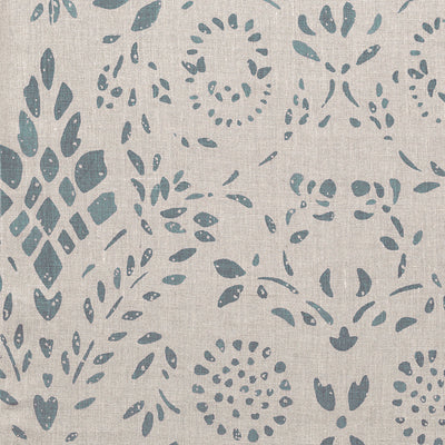 Small Sample of Maja Marine Blue Linen - end of line