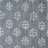 Small Non Returnable Sample of Rustic Linen Megha Reverse Indigo