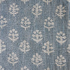 Faded Indigo Megha Rustic Linen Cushion