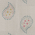 Sample of Salcombe Blue Malathi House Linen