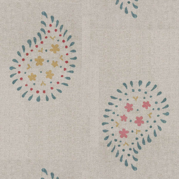 Sample of Salcombe Blue Malathi House Linen
