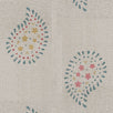 Hand-printed Salcombe Blue Malathi Linen – 328