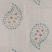 Hand-printed Salcombe Blue Malathi Linen – 328