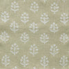 Hand-printed Reverse Catkin Megha Linen 2.7m panel - 352C