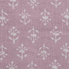 338R - Reverse Violet Moonflower Printed Linen – Sale