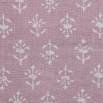 338R - Reverse Violet Moonflower Printed Linen – Sale