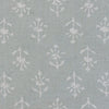 Reverse Pale Smokey Blue Moonflower Linen - 334L