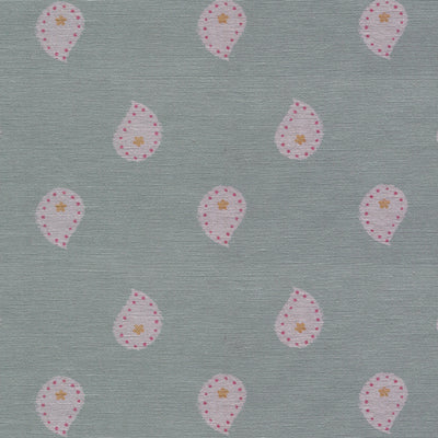 Swatch of Duck Egg Mika Cotton