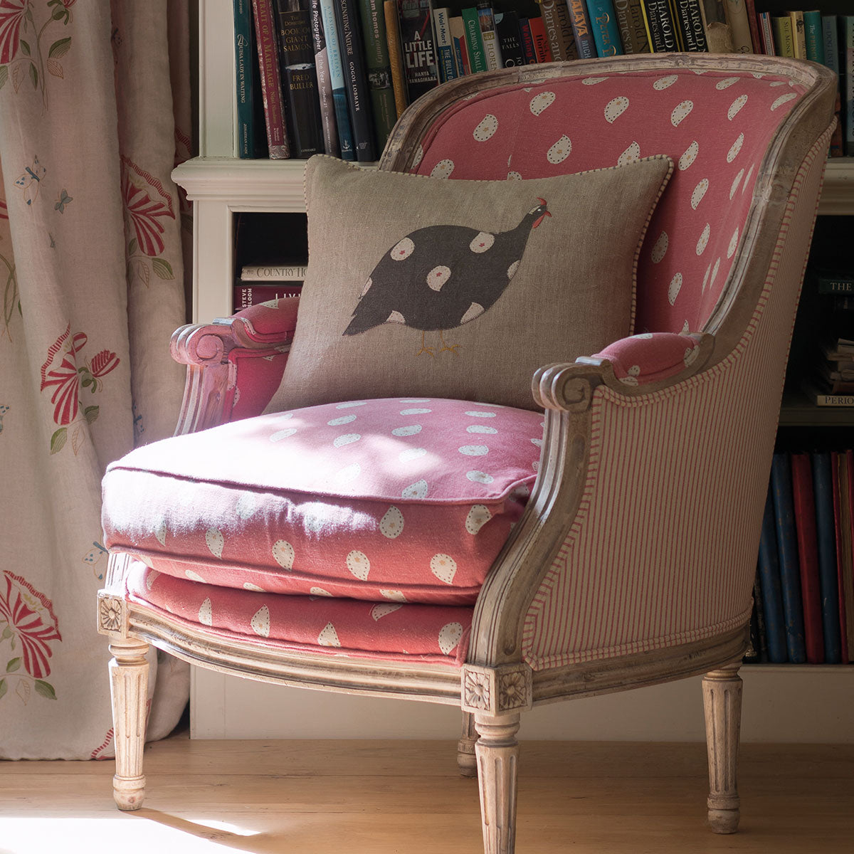 Rose Mika Printed Cotton - 363