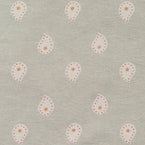 Swatch of Dove Grey Mika Cotton