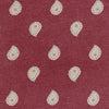 Small Non Returnable Sample of Sail Red Mika Stonewash Cotton