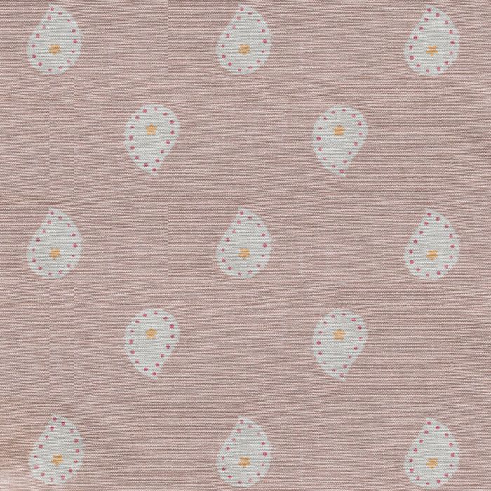 Swatch of Dusky Pink Mika Cotton