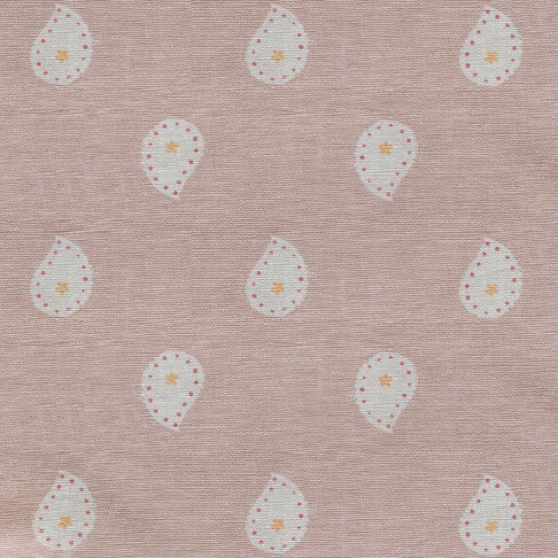 Small Non Returnable Sample of Dusky Pink Mika Cotton