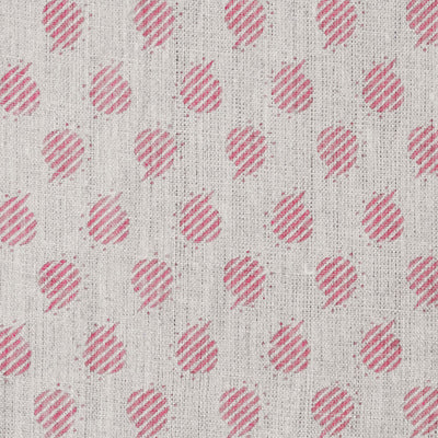 Small Non Returnable Sample of Rose Nina Linen