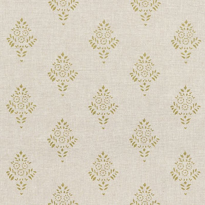Small Non Returnable Sample of Summer Green Anisha Cotton