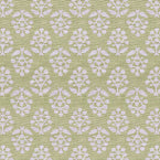Swatch of Summer Green Sprig Cotton
