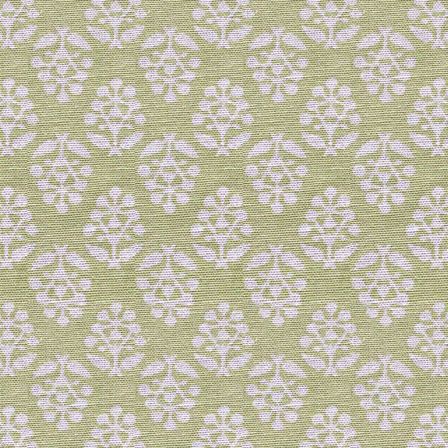 Summer Green Sprig Cotton – 381