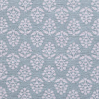 Swatch of Duck Egg Sprig Printed Cotton