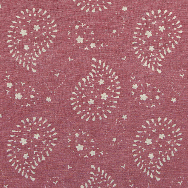 Small Non Returnable Sample of Sail Red Lullaby Stonewash Cotton