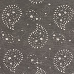Swatch of Charcoal Lullaby Stonewash Cotton