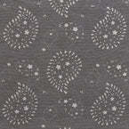Charcoal Lullaby Cotton Stonewashed Panel  (3m Approx.) – 395