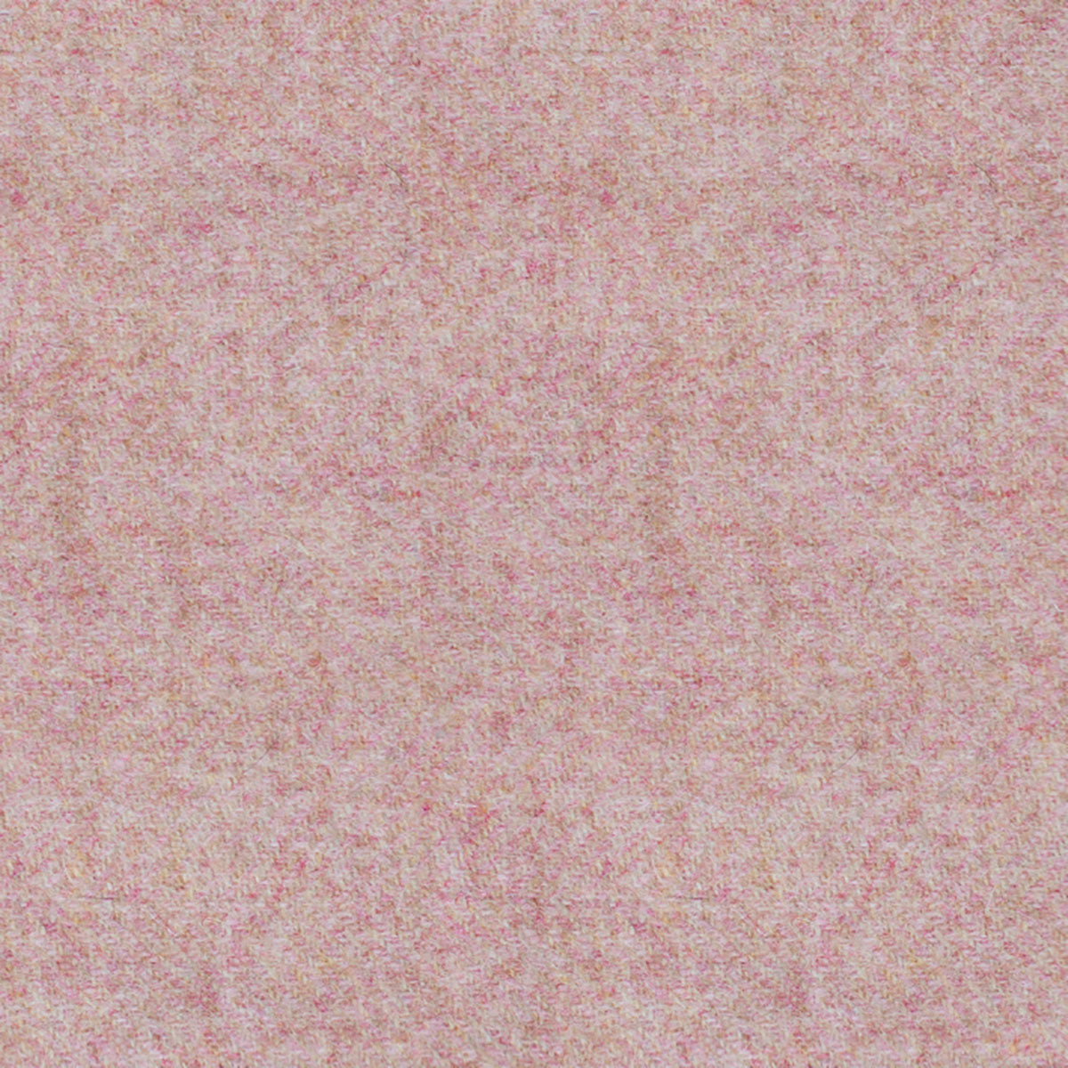 Pale Rose herringbone wool tweed swatch, soft pink and upholstery weight
