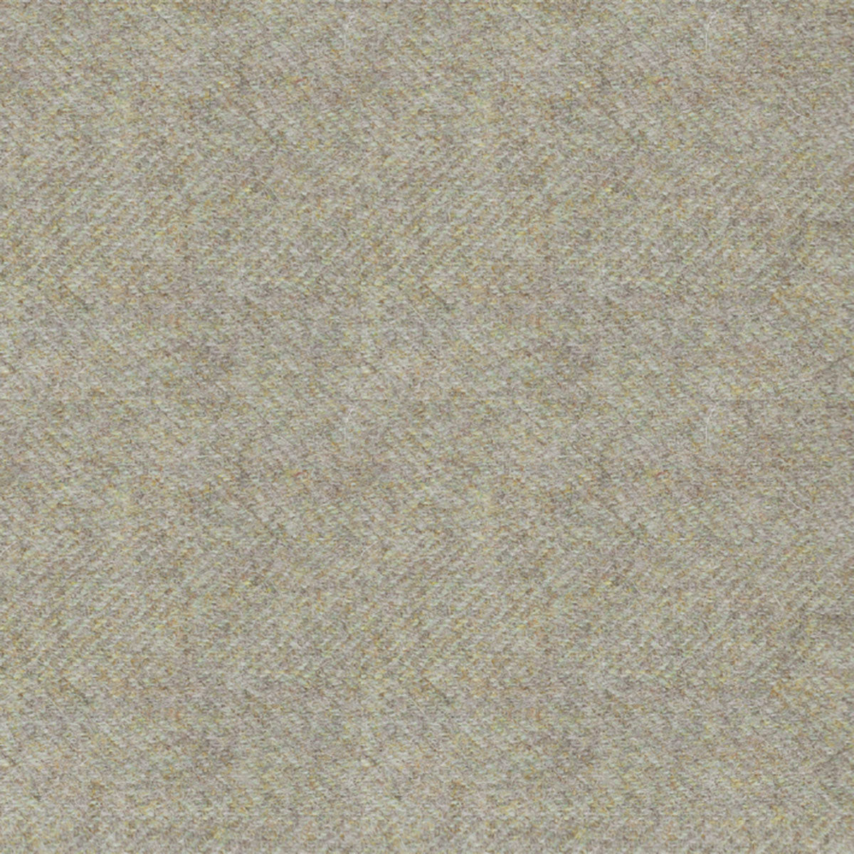 Small Non Returnable Sample of Lichen Herringbone Wool Tweed