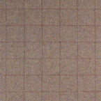 Small Non Returnable Sample of Dusky Violet Check Herringbone Wool Tweed