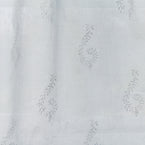 White Large Shalini Embroidered Linen Voile – 421