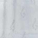 White Large Shalini Embroidered Linen Voile – 421 Roll End 2.6m