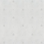 Large Returnable Sample of White Leaf Linen Voile