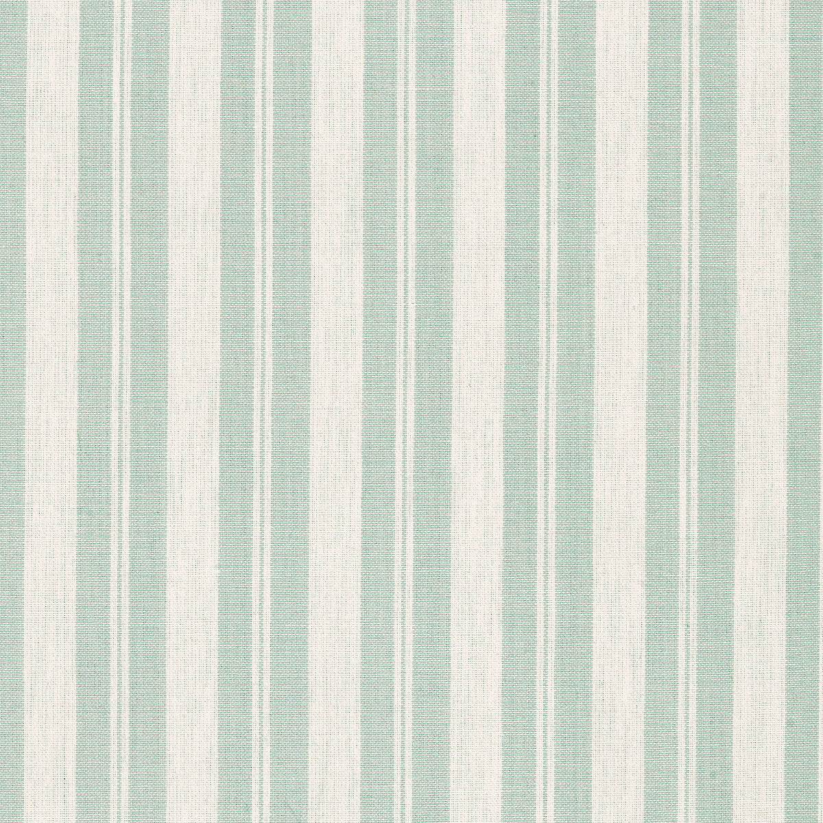 Small sample of Duck Egg Ticking Stripe
