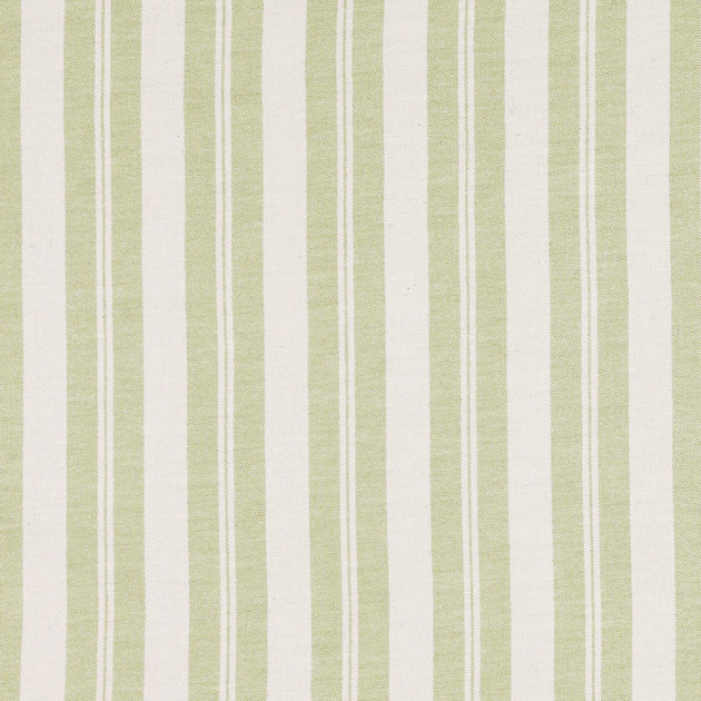 Small sample of Summer Green Ticking Stripe