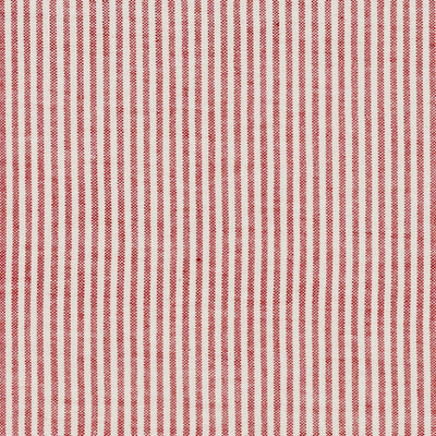 Small Non Returnable Sample of Red Piping Stripe