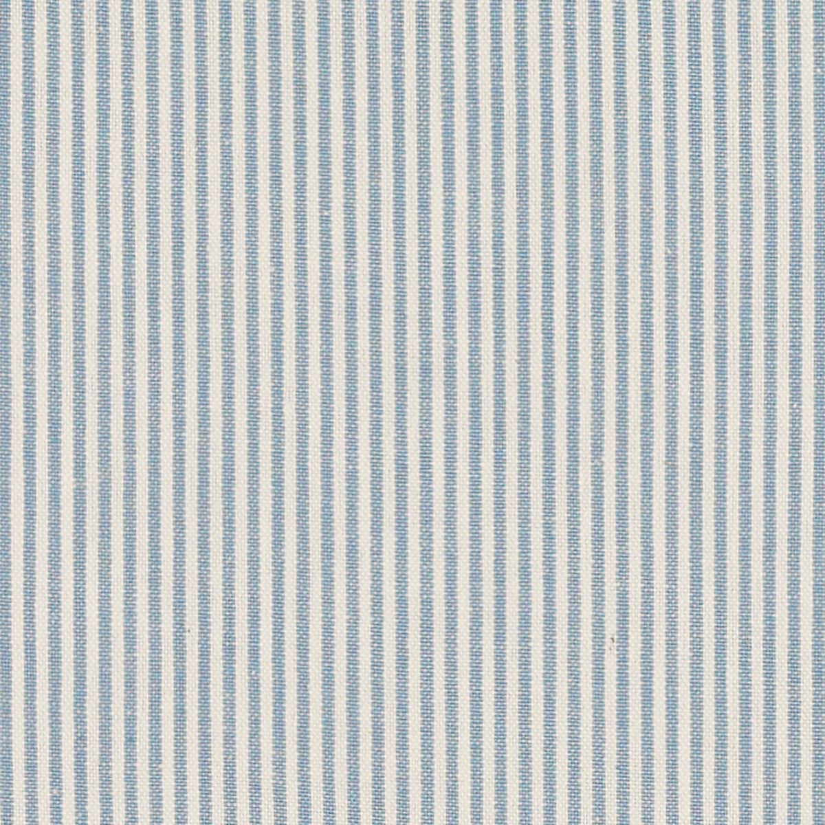 Small Non Returnable Sample of True Blue Piping Stripe