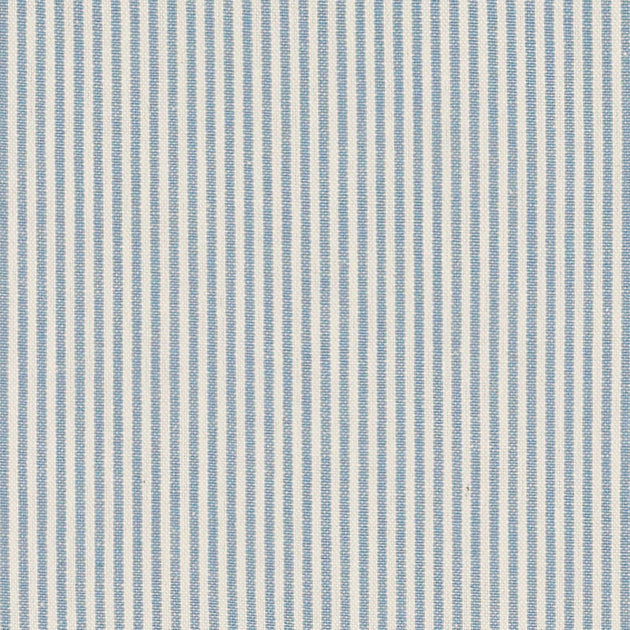 Small Non Returnable Sample of True Blue Piping Stripe
