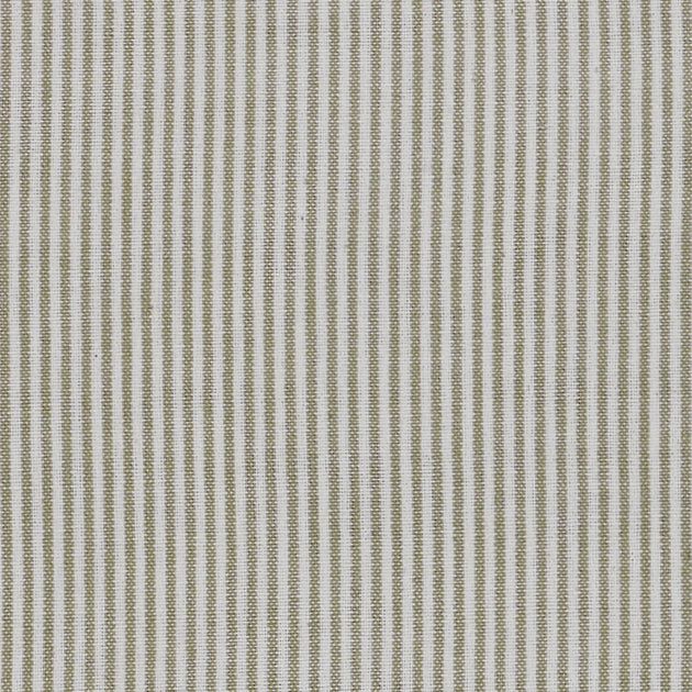 Olive Green Piping Stripe Cotton – Double Width – A30
