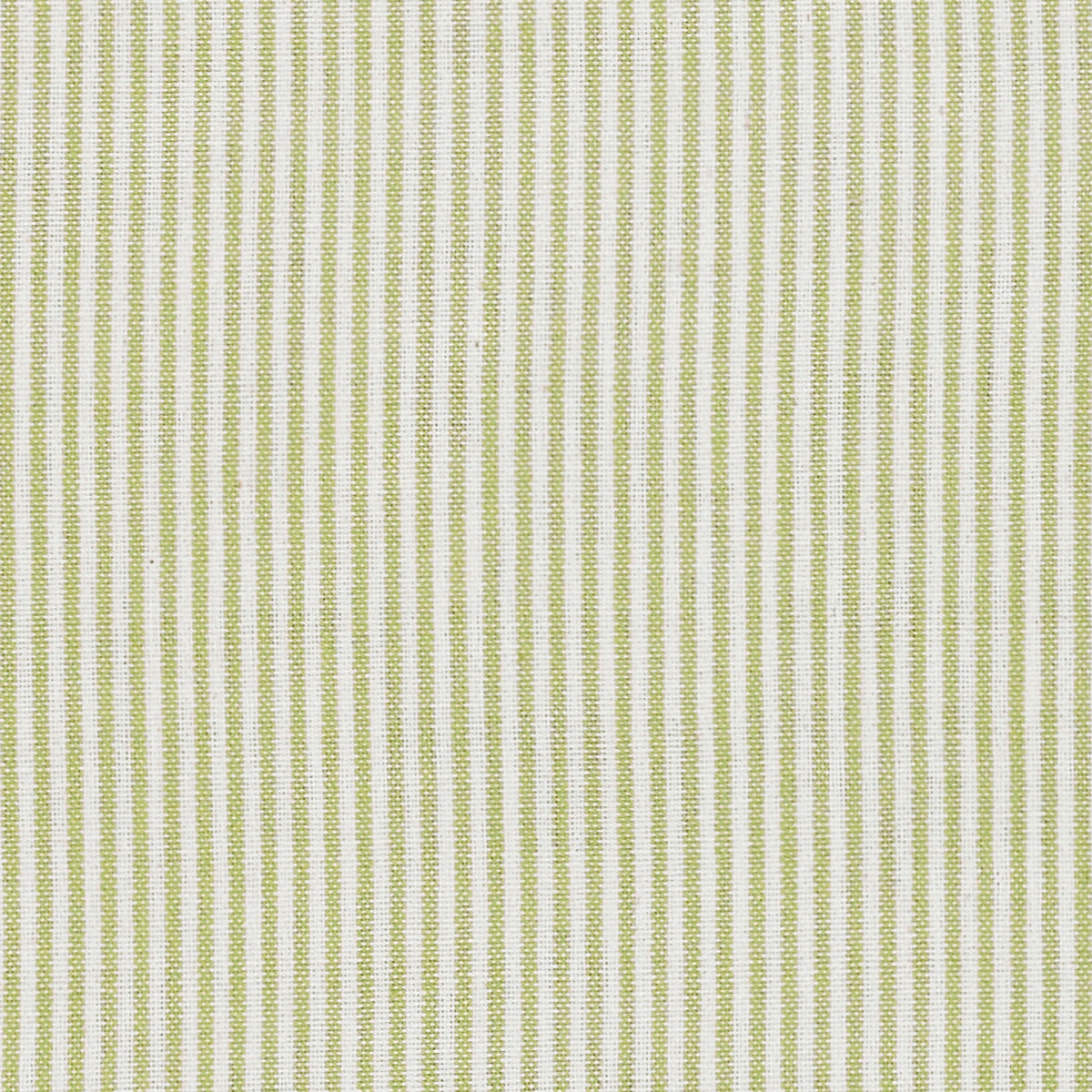 Small Non Returnable Sample of Summer Green Piping Stripe