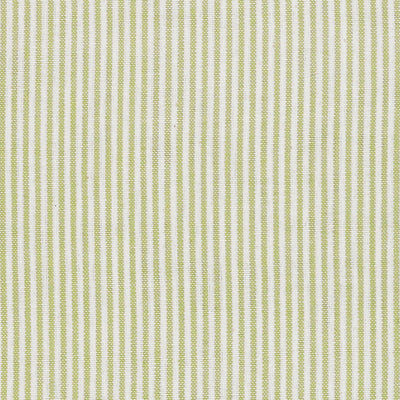 Small Non Returnable Sample of Summer Green Piping Stripe