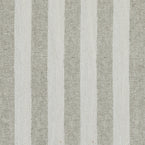 Swatch of Grey Ivory Wide Stripe