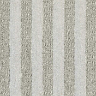 Small Non Returnable Sample of Grey Ivory Wide Stripe