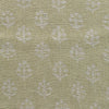 Green Gold Megha Rustic Linen Tablecloth - Ex Large