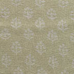 Large Returnable Sample of Green Gold Megha Reverse Rustic Linen