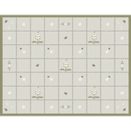 Foxglove Rustic Linen Quilt - Super King