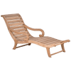 Teak Garden Lounger