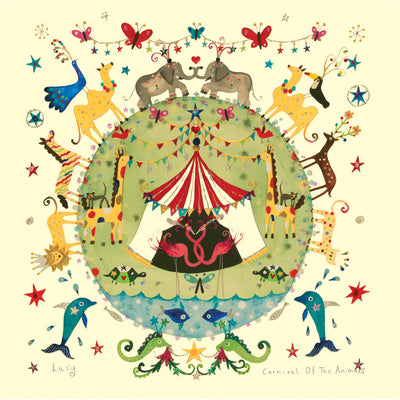 Animal Carnival Card