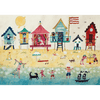 Beach Huts Card